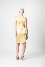 Gem Mirage – Teal & Gold dress