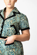 Teal Symphony Suit