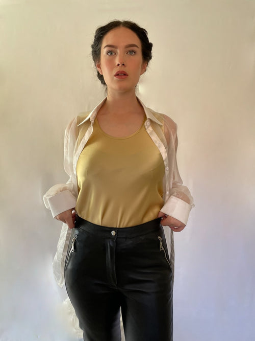 Rock And Chic Leather Pants