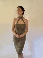 The Green Cocoon Dress Set