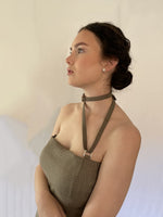The Green Cocoon Dress Set