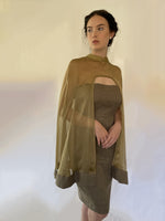 The Green Cocoon Dress Set