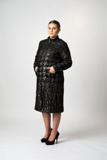 Metallic Verse Coat