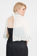 Ivory Pure Short Cape