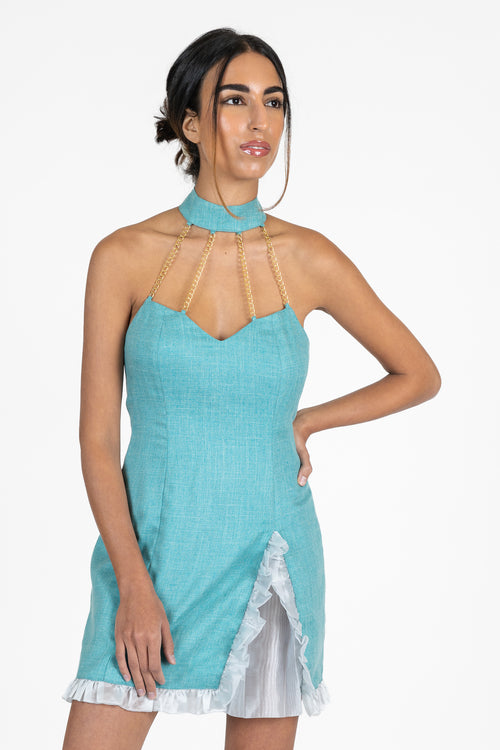 Aqua Reign Dress